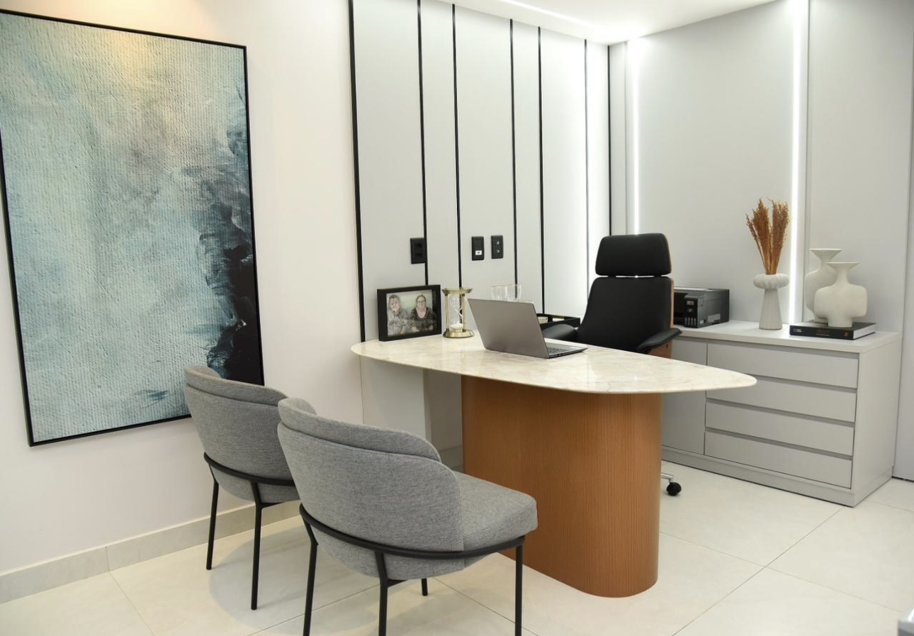 Estrutura da clínica Hesy — Sala de atendimento e consultas